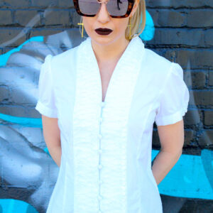 'The Shape Of A French Girl' Blouse