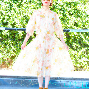 Sheer Asian Influence Dress