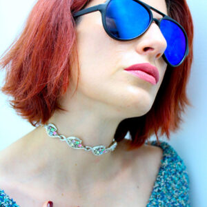 Aphrodite Silver Choker