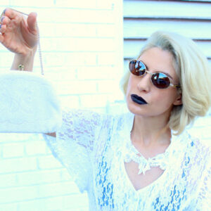 Beaded Blossoms Evening Bag