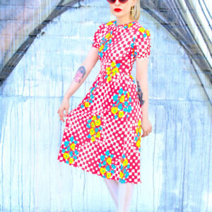All American Pop Art Dress